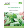 ÉPINARD BIO CROISSANCE RAPIDE - Graines BIO | Sativa | Graines et Bio