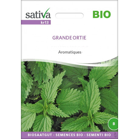 ORTIE - Graines BIO | Sativa | Graines et Bio ORTIE - Graines BIO | Sativa | Graines et Bio