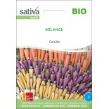 CAROTTES en Mélange - SATIVA - Graines BIO | Sativa | Graines et Bio