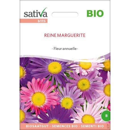 REINE MARGUERITE - Graines BIO | Sativa | Graines et Bio
