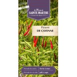 PIMENT de CAYENNE - Graines BIO | Ferme de Sainte Marthe | Graines et Bio