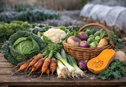 Un jardin productif toute l'année avec des légumes d’hiver